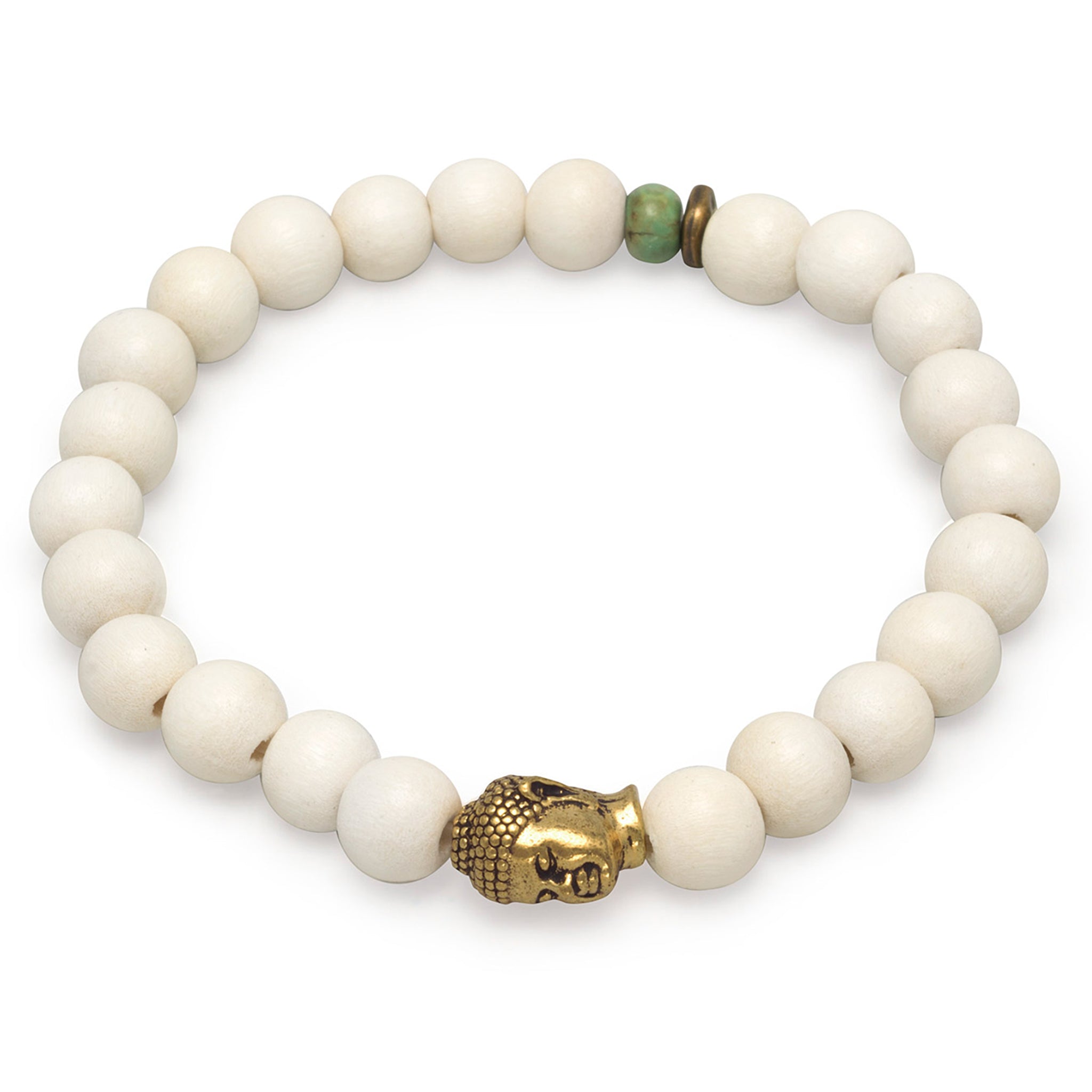 Buddha Bead Stretch Bracelet