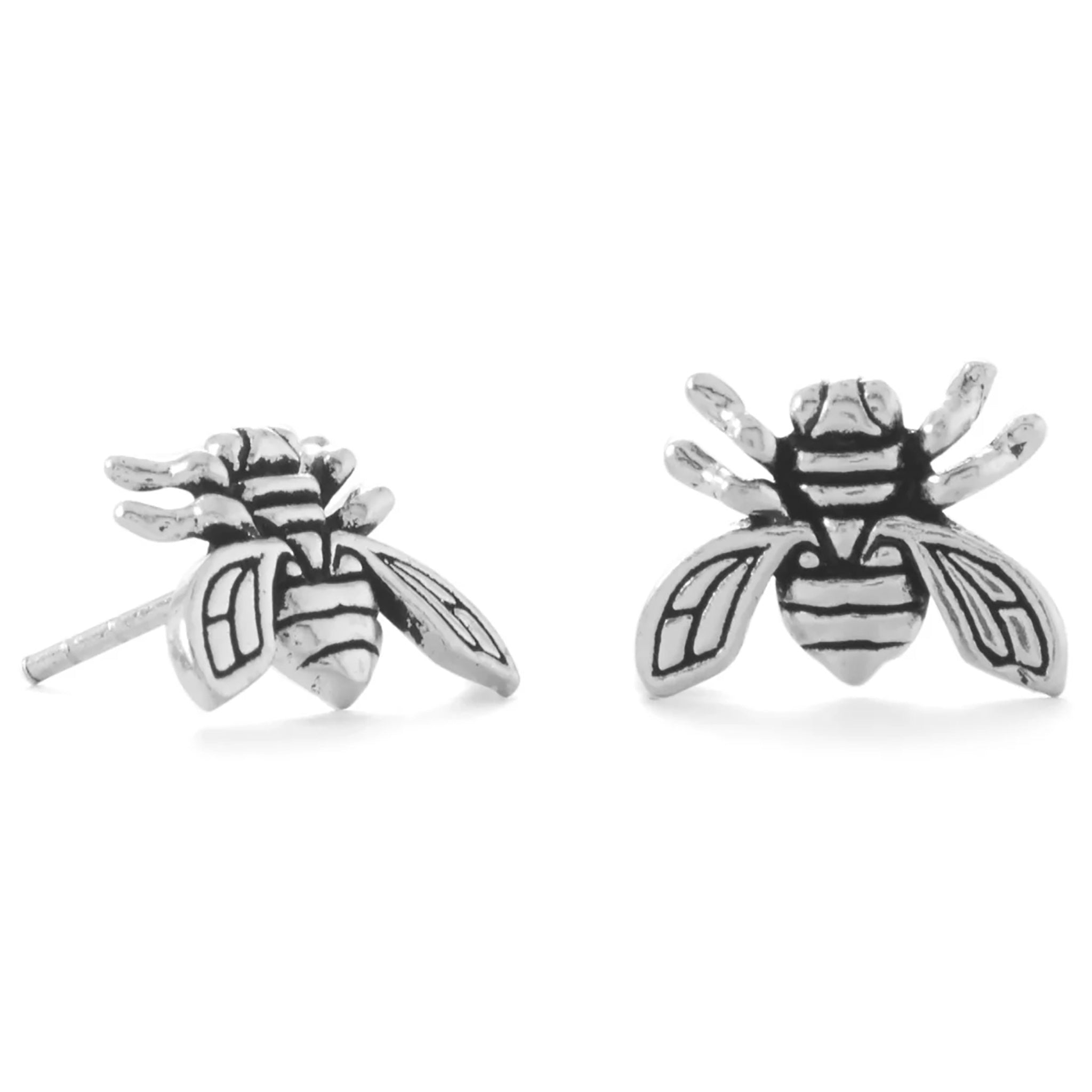 Buzzing Bee Stud Earrings