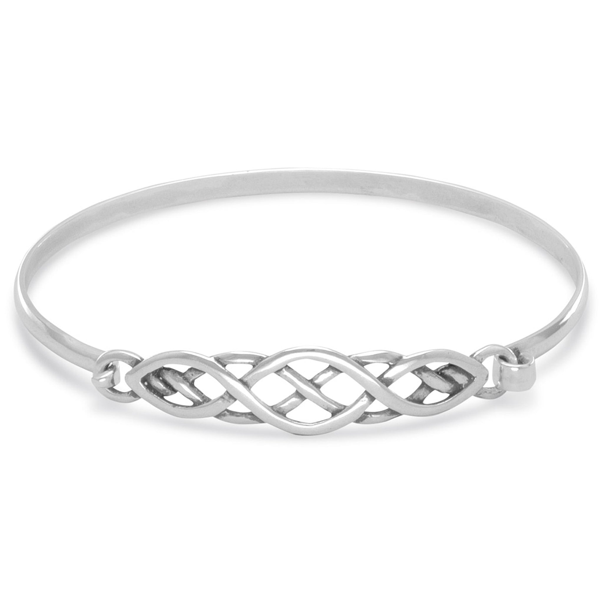 Celtic Knot Bangle Bracelet