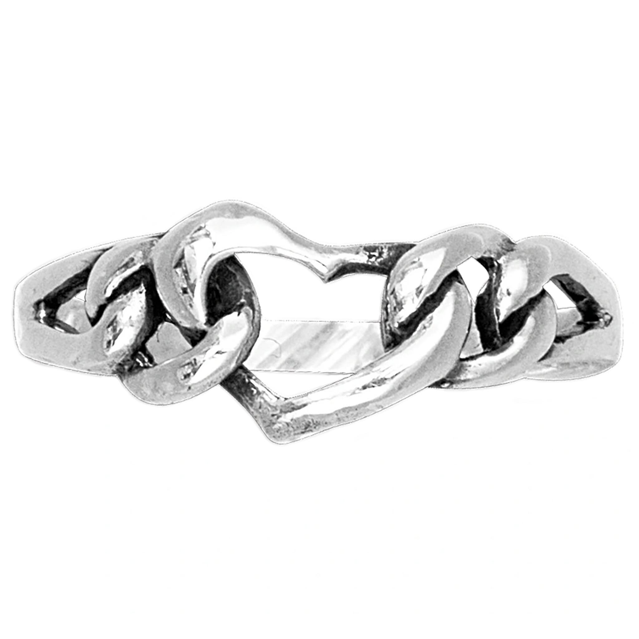 Celtic Link Design Heart Ring