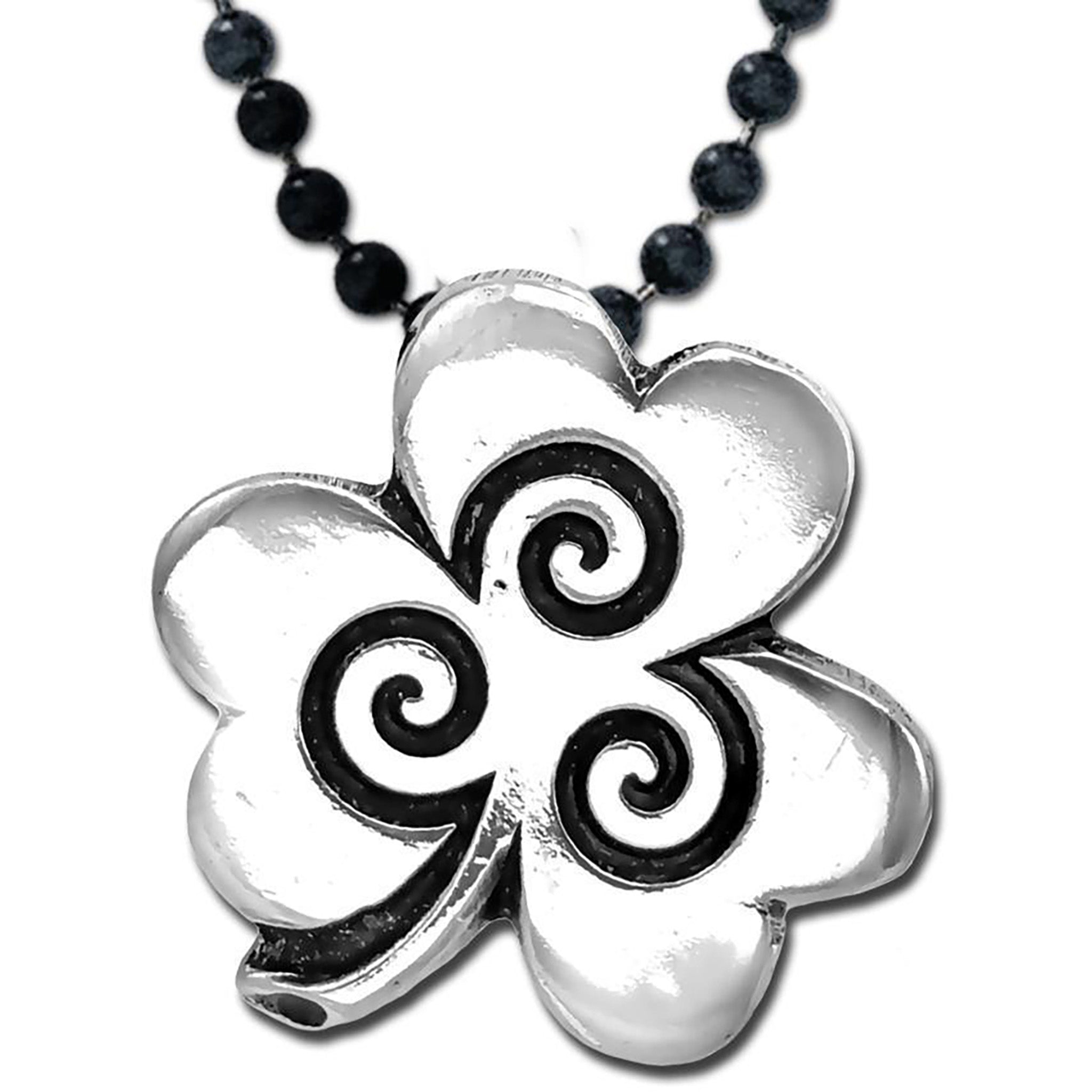 Celtic Shamrock Pendant Necklace