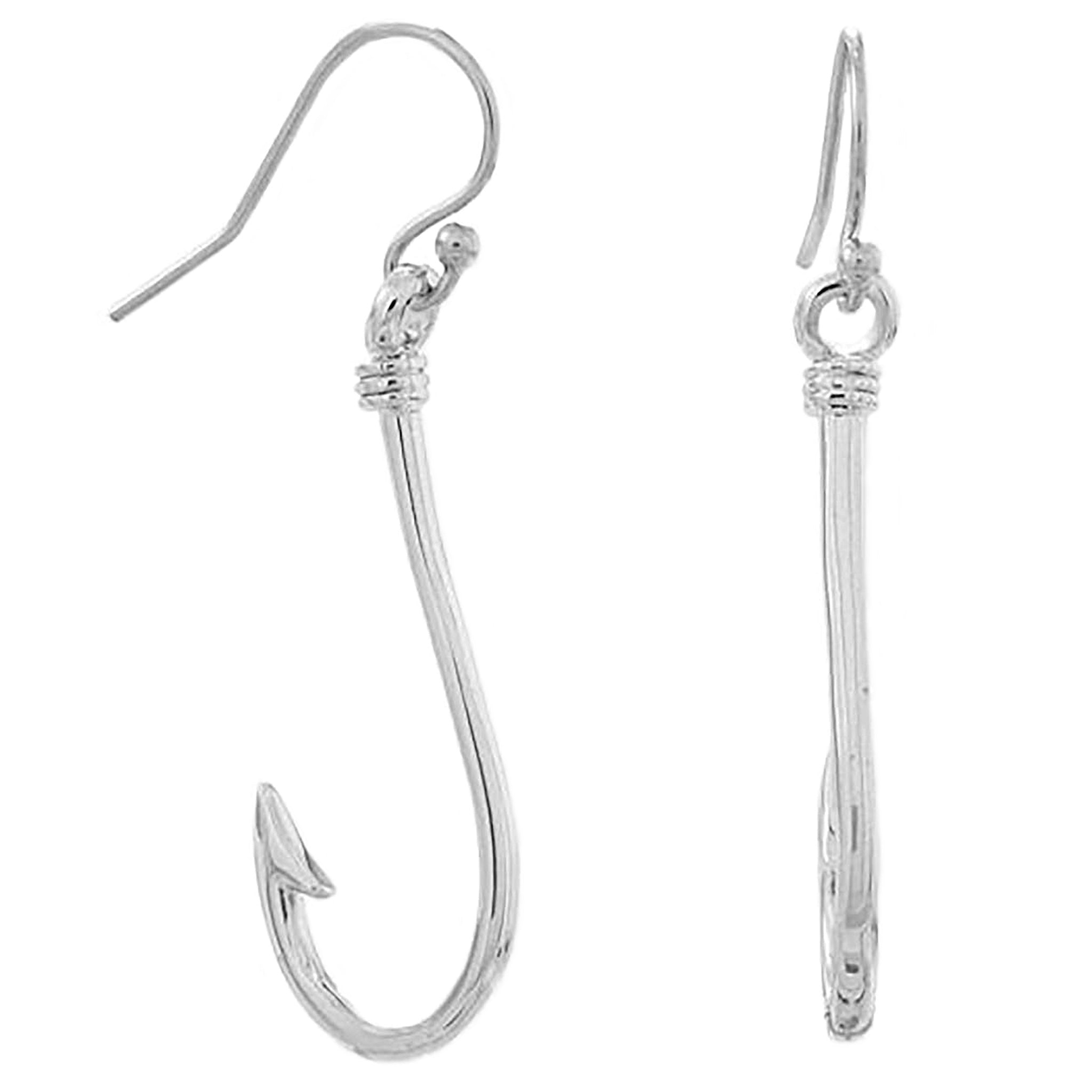 Fish Hook Design Earrings