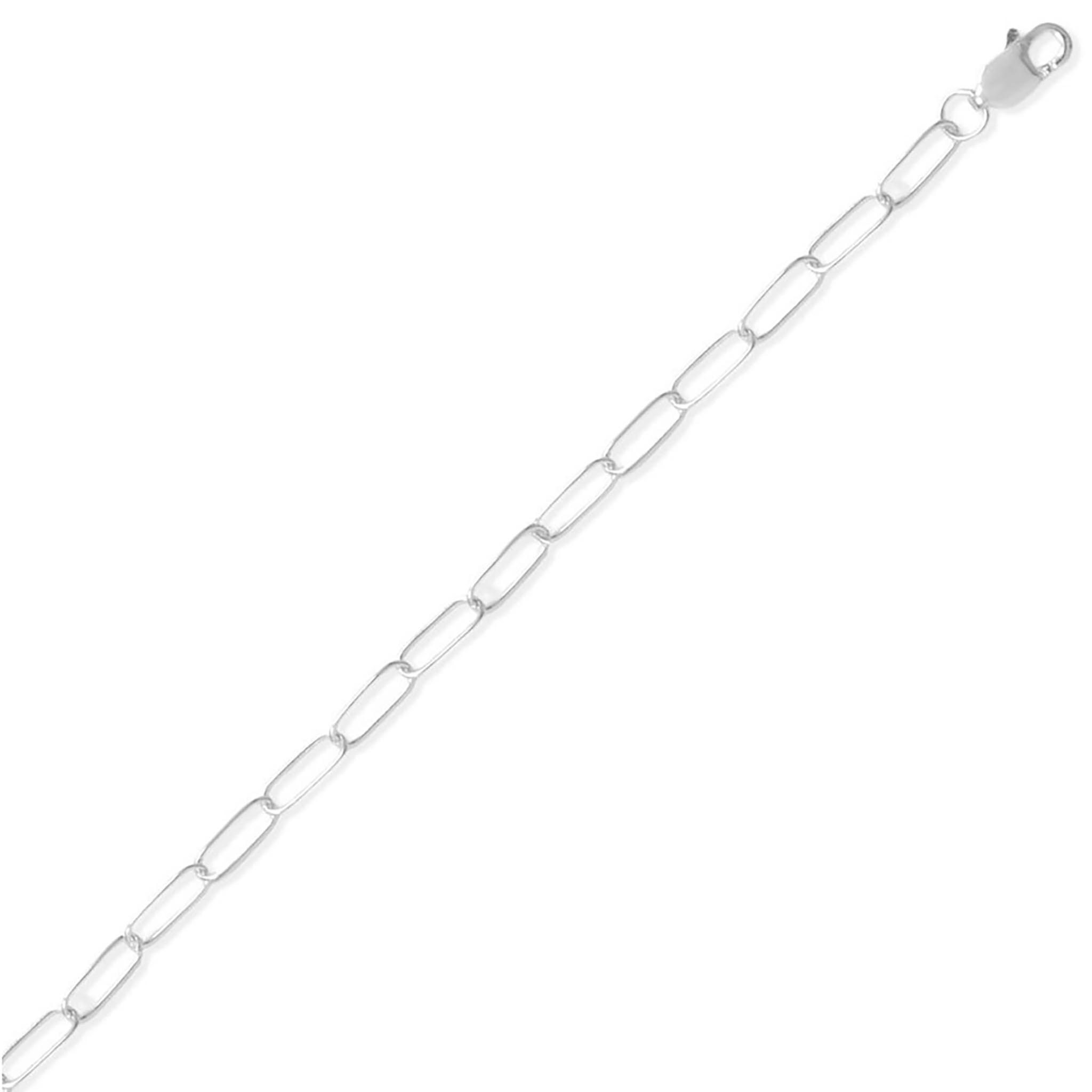 Paperclip Style Cable Link Chain - 2.8mm