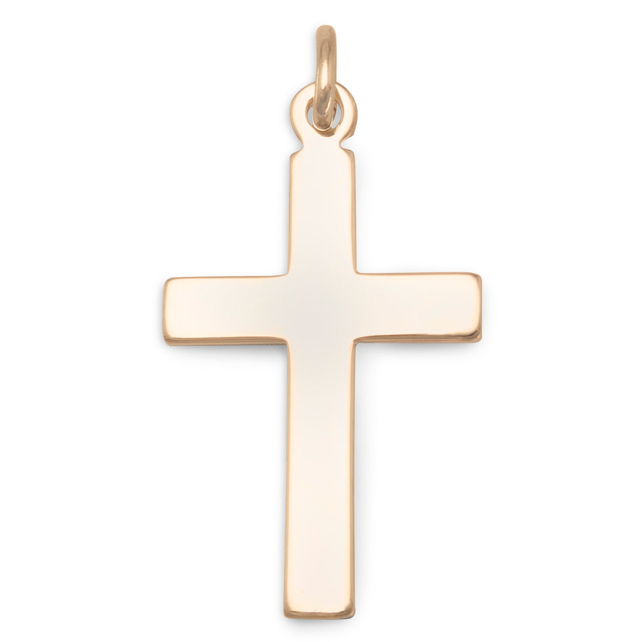 Plain Cross Gold Pendant