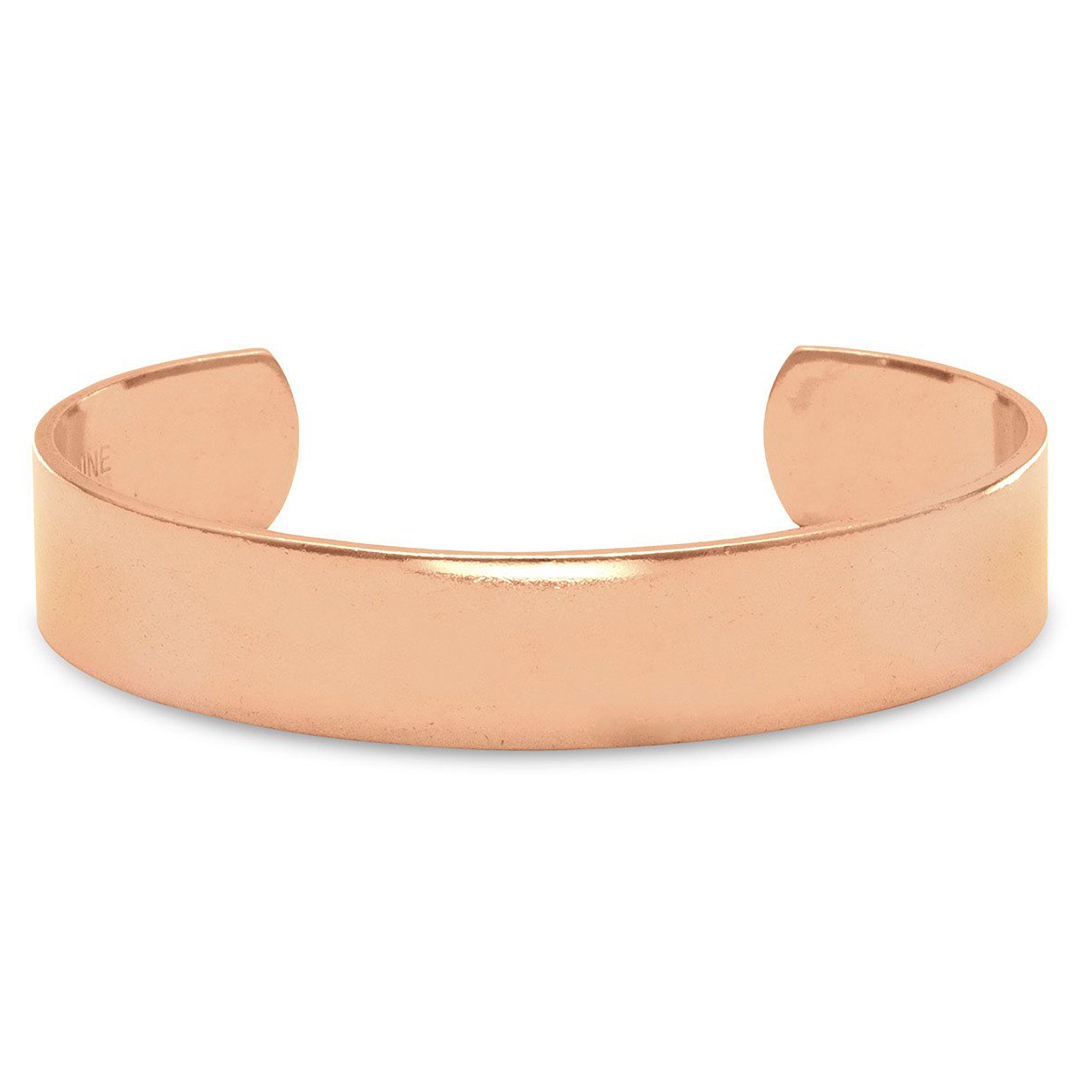 Polished Copper Cuff Bracelet