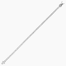 3mm Zirconia Tennis Bracelet Open