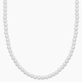 5mm Silver Bead Necklace