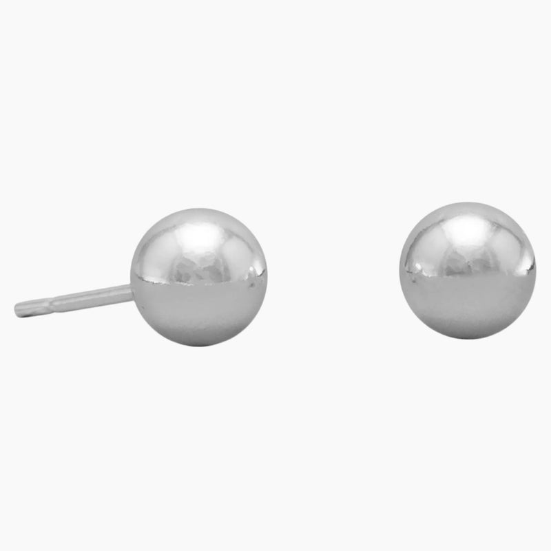 6mm Ball Stud Earrings