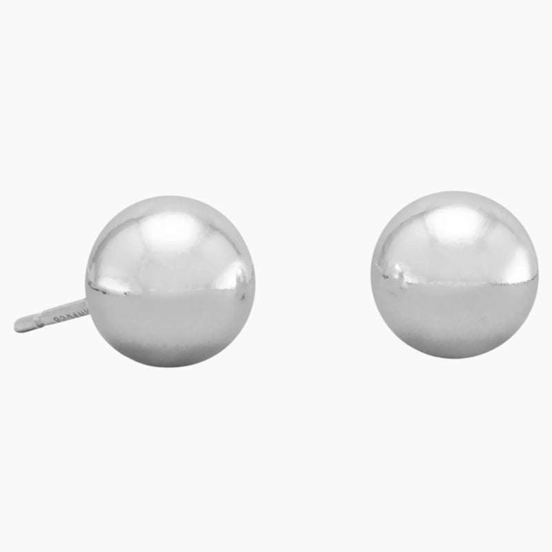 8mm Ball Stud Earrings