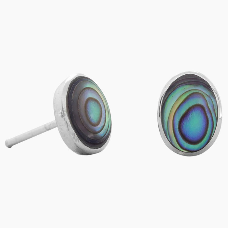 Abalone Shell Stud Earrings