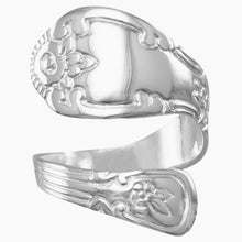 Adjustable High Polish Spoon Ring