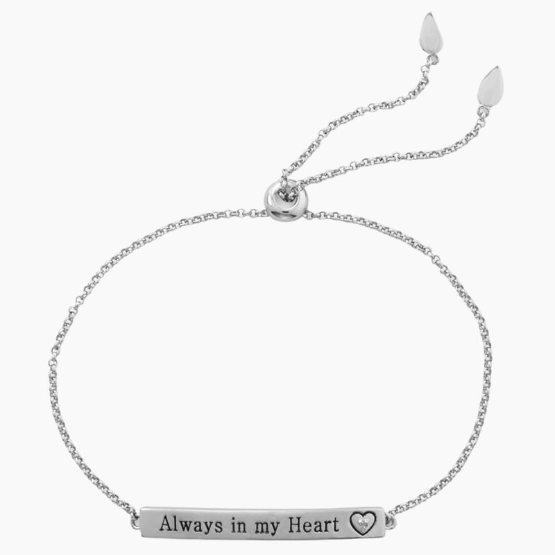 Always in my Heart Bolo Bracelet