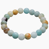 Amazonite Bead Stretch Bracelet
