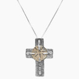 Ancient Coin Cross Necklace