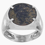 Ancient Roman Bronze Coin Ring