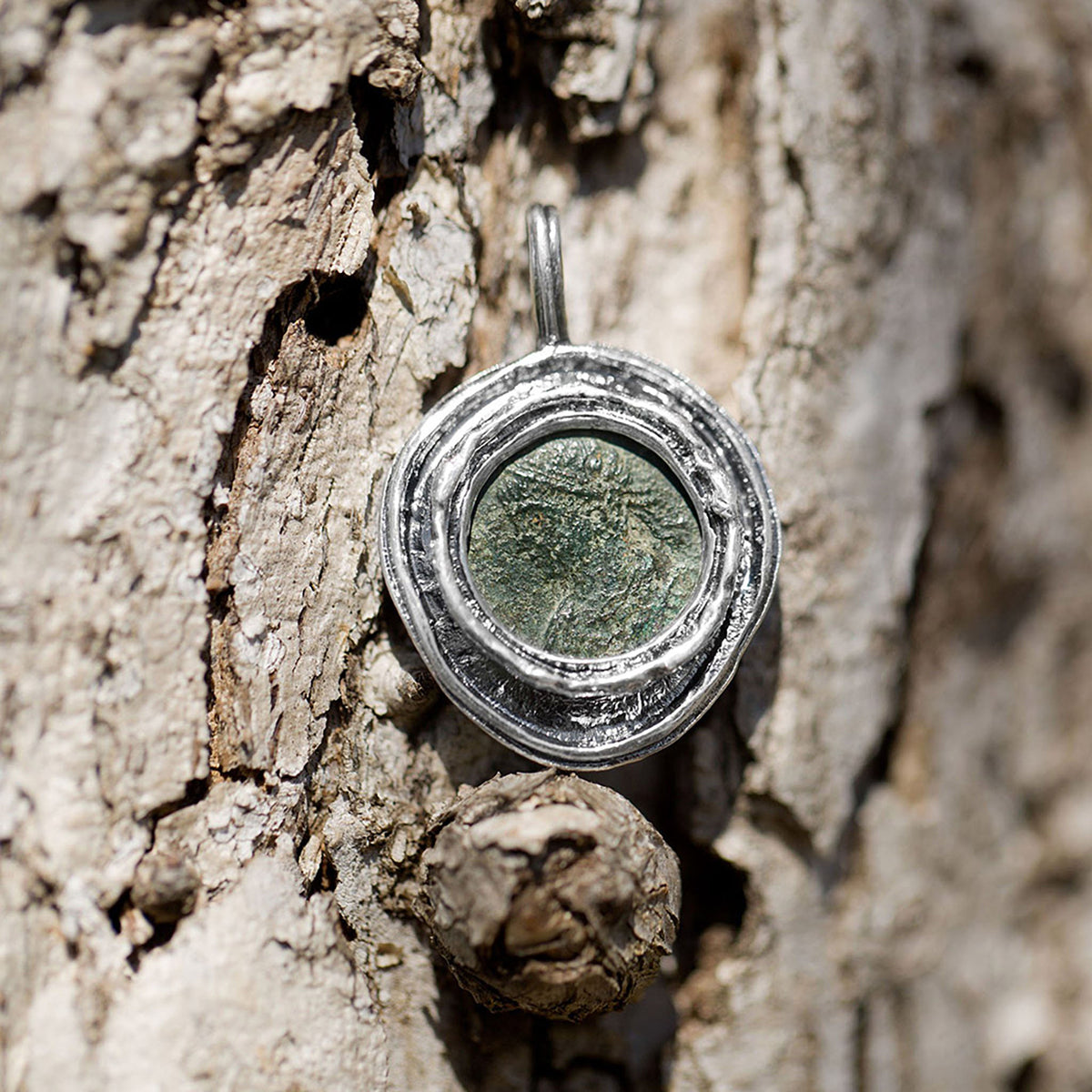 Ancient Roman Coin Pendant Example