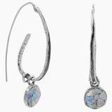 Ancient Roman Glass Threader Earrings