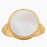 Antique Style Mother of Pearl Ring