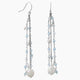 Aquamarine and Freshwater Pearl Earrings