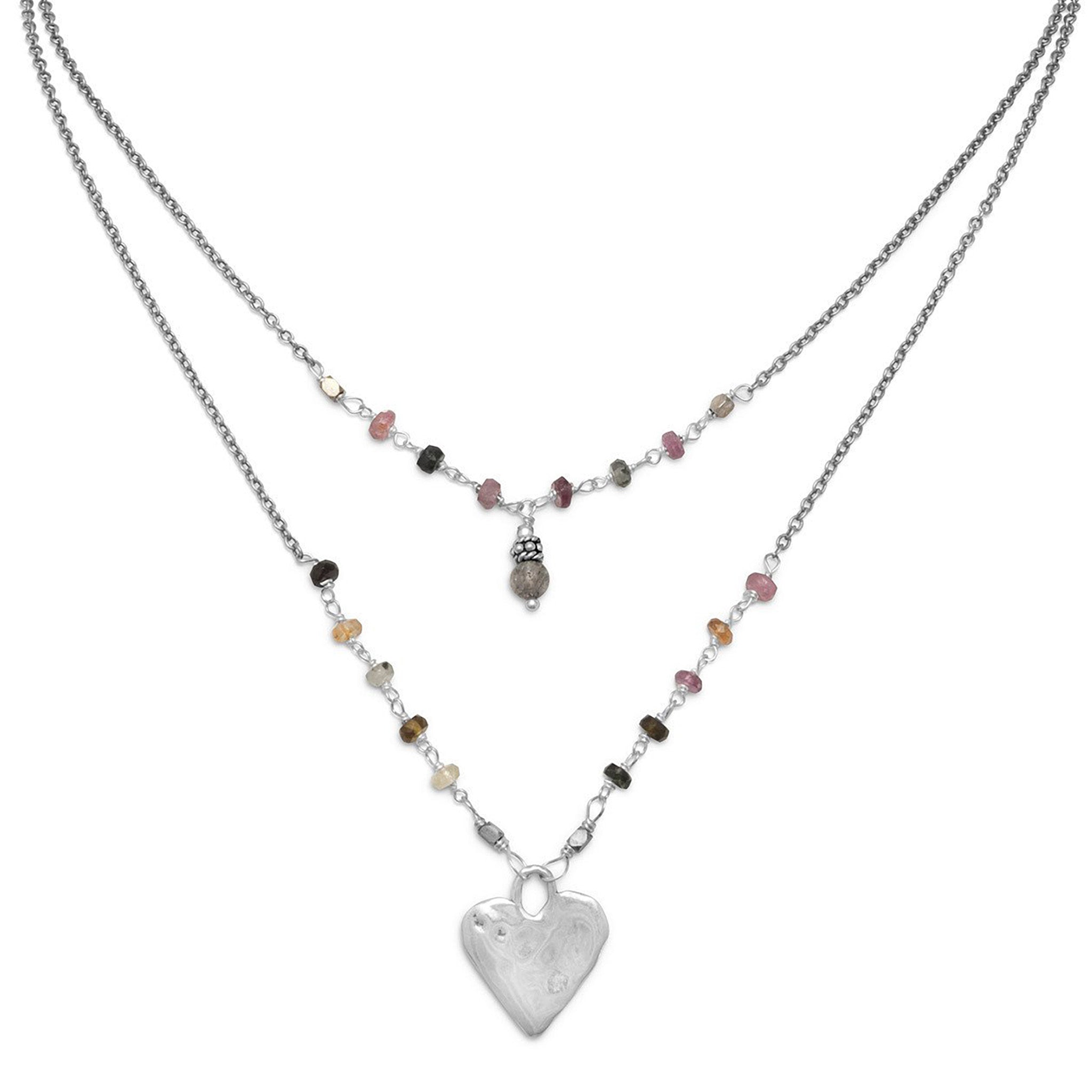 Baila Luna Joyful Heart Necklace