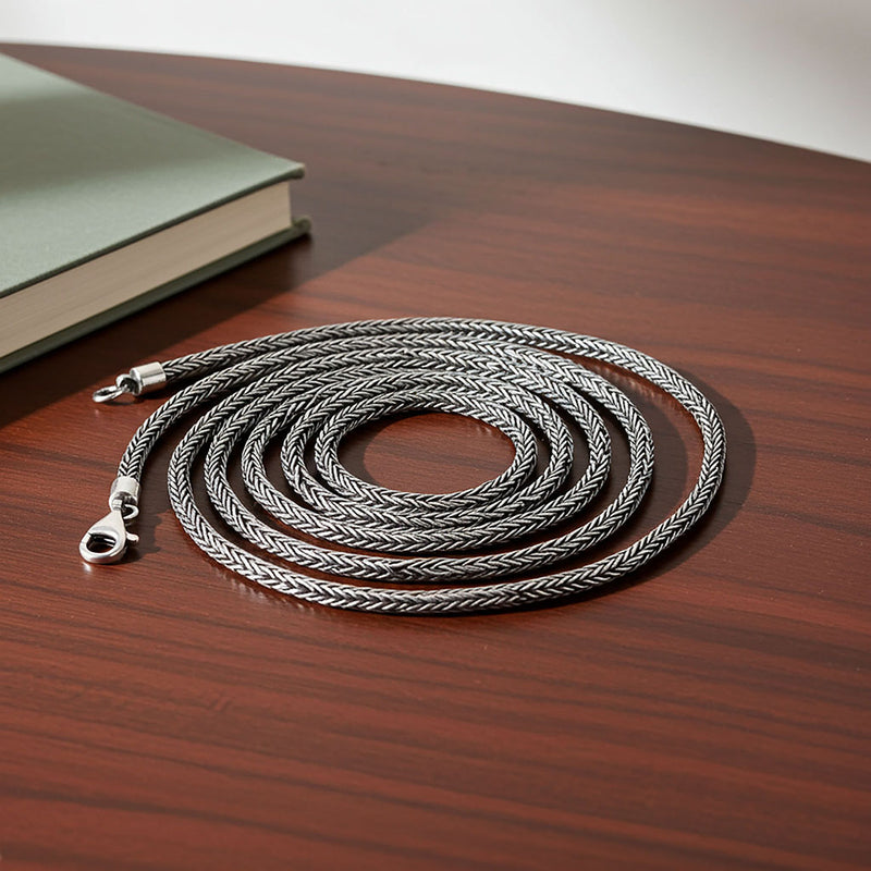 Bali Wheat Chain - 3mm Coiled Up
