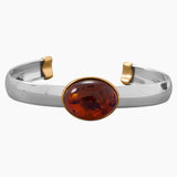 Baltic Amber Flex Cuff Bracelet