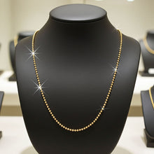 Bead Chain - 1.5mm on Bust