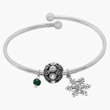 Bead End Flexible Bangle Bracelet Example