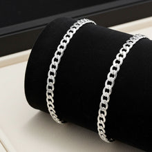 Beveled Curb Chain Bracelet - 5.7mm Example