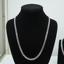 Beveled Curb Chain - 5.7mm on Bust