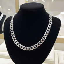 Beveled Curb Chain - 8.3mm on Bust