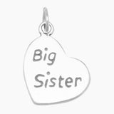Big Sister Heart Charm