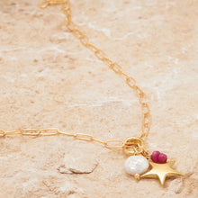 Birthstone Gem Drop Charm Example