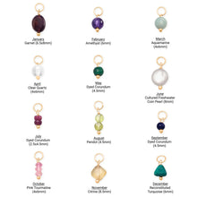 Birthstone Gem Drop Charm All