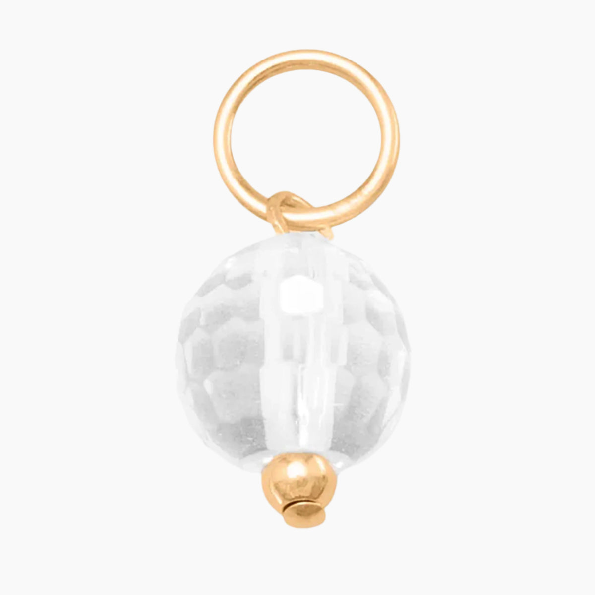 Birthstone Gem Drop Charm April