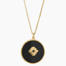 Black Onyx and Pearl Reversible Necklace