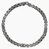 Black Ruthenium Box Chain Bracelet