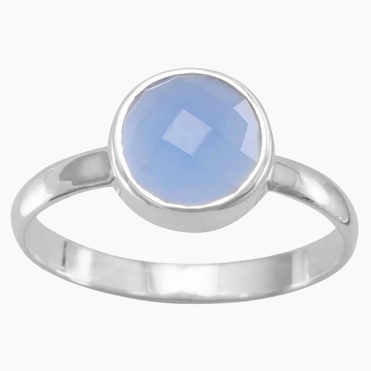 Blue Chalcedony Ring