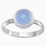 Blue Chalcedony Ring