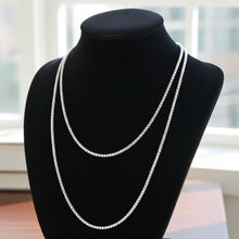 Box Chain - 0.8mm Layered on Bust