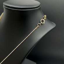 Box Chain Gold - 1mm Clasp View
