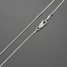 Box Chain Silver - 1mm Example