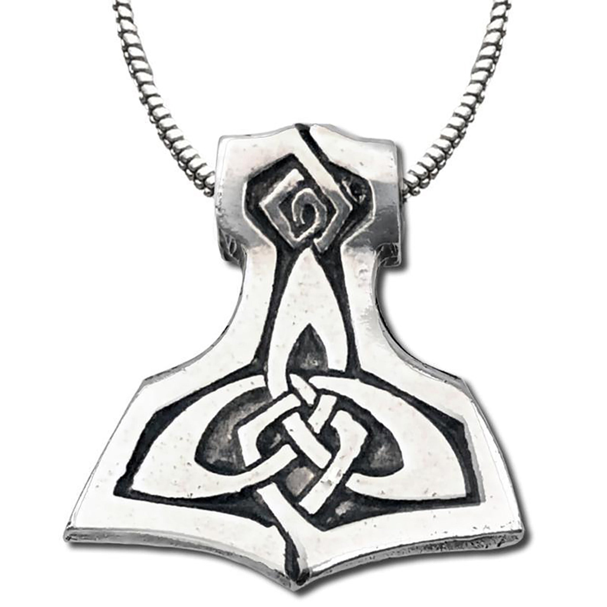 Brigids Celtic Hammer Pendant Necklace