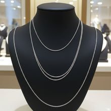 Cable Chain - 1.2mm Layered on Bust