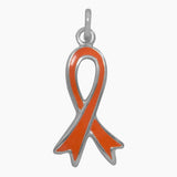Cancer Awareness Orange Ribbon Charm