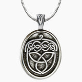 Celtic Acorn Design Pendant Necklace