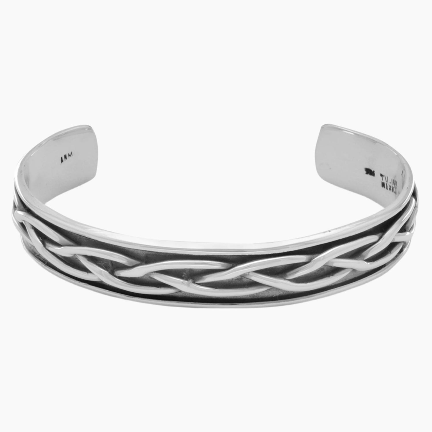 Celtic Braided Knot Cuff Bracelet