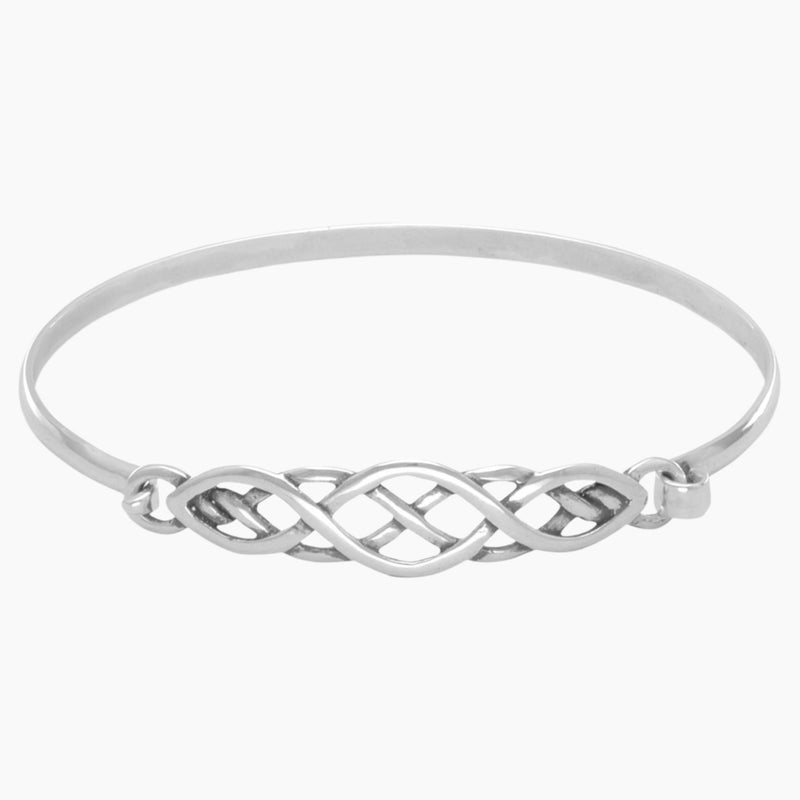 Celtic Knot Bangle Bracelet