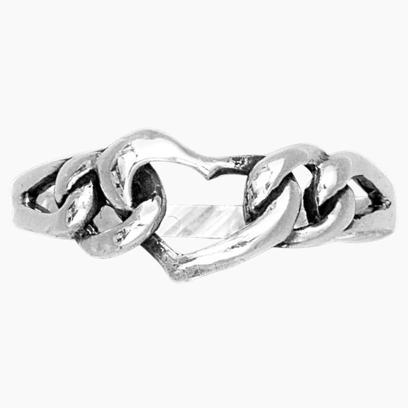Celtic Link Design Heart Ring