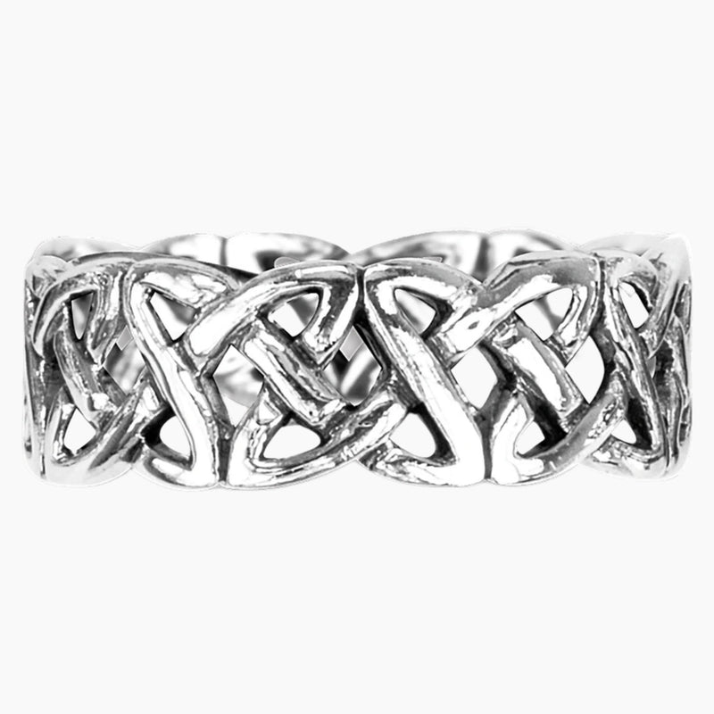 Celtic Quanternary Knot Ring